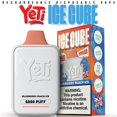 Yeti Ice Cube 6000 puff | 2 & 5% Nic Salt