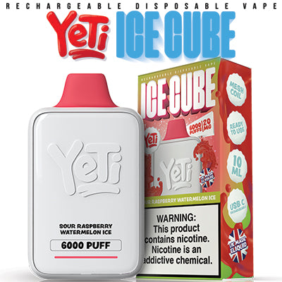 Yeti Ice Cube 6000 puff | 2 & 5% Nic Salt