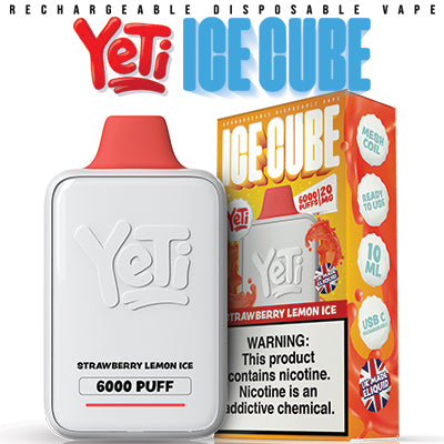 Yeti Ice Cube 6000 puff | 2 & 5% Nic Salt