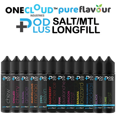 One Cloud Pod Plus Salt/MTL Flavour Shot | Long Fill | 30ml in 60ml Bottle