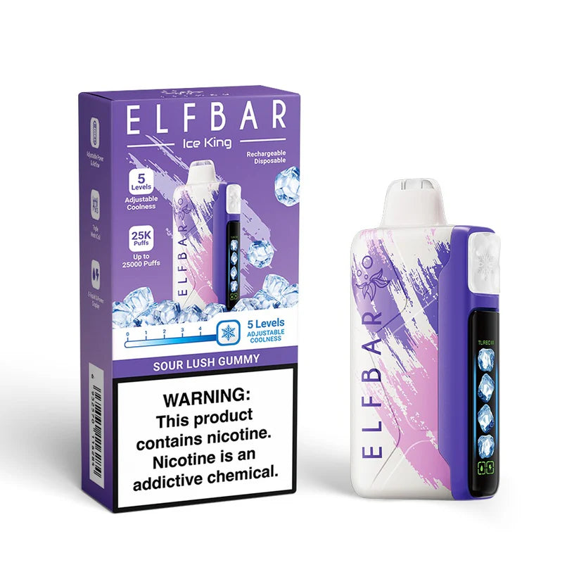 Elf Bar Ice King 25000 Puff Disposable Vape Pod Device | 5% Nic Salt