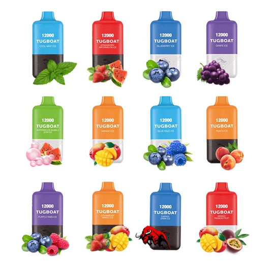 Tugboat Super 12000 Puff Disposable Vape Kit | 5% Nic Salts