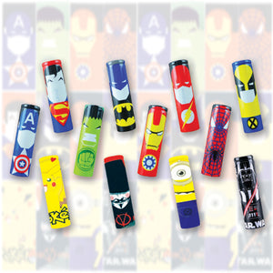 Comic Battery Wraps Assorted