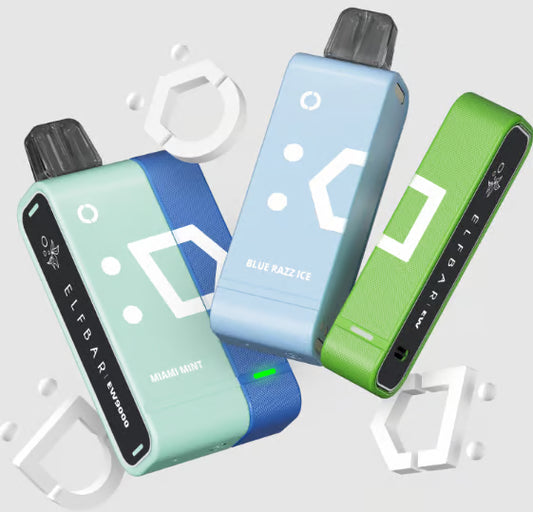 Elf Bar EW 18000 Flavour Pod | 5% Nic Salt (Without Extended Battery Addon)