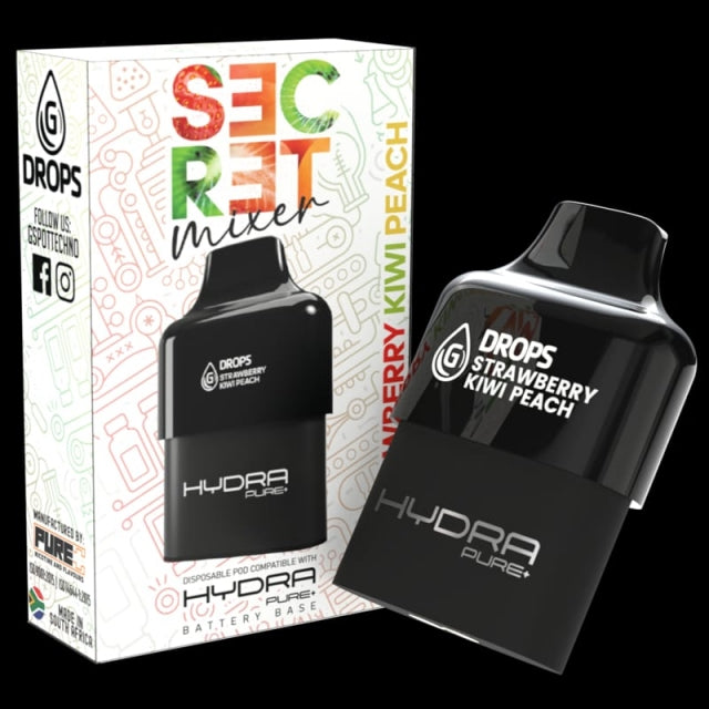 G DROPS HYDRA HeDs | Disposable 6000 Puffs | 2% & 5% Nic Salts (Free Battery while stock lasts))