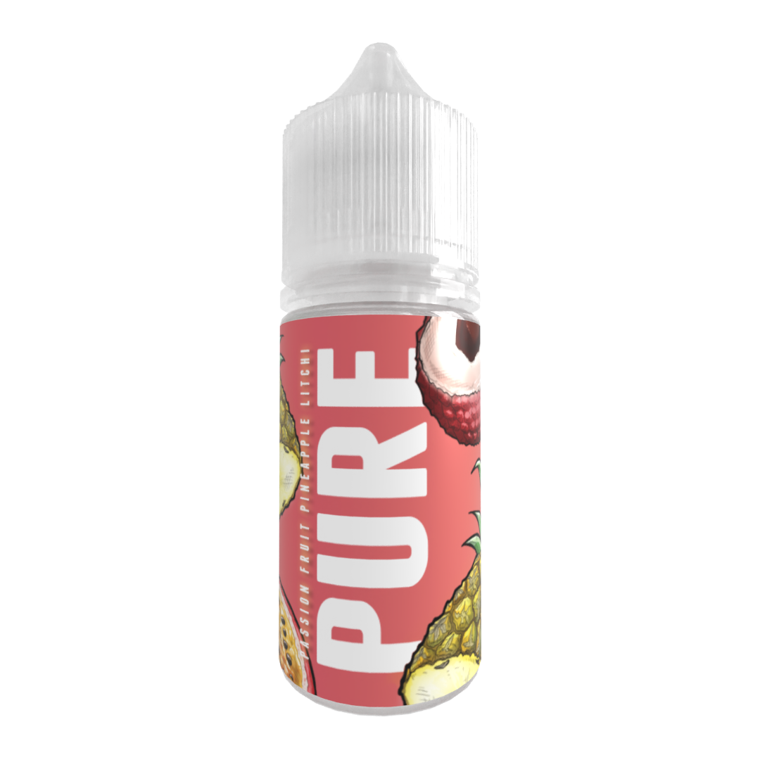 PURE Red Flavour Shot | Salt/MTL | Long Fill | 15ml in 30ml Bottle