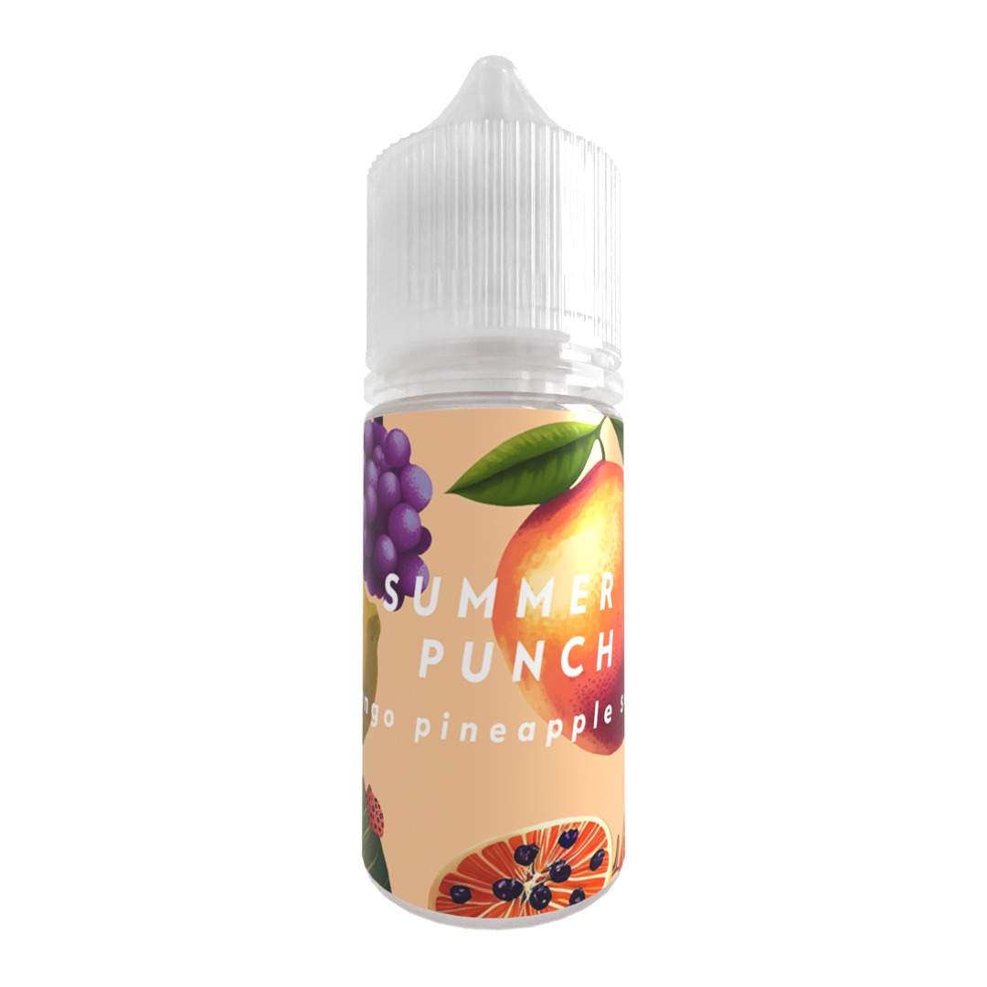 Summer Punch Max Flavour Shot | Salt/MTL | Long Fill | 15ml in 30ml Bottle