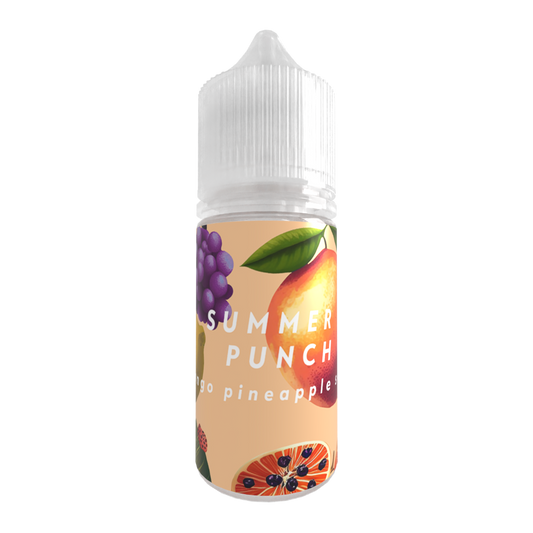 Summer Punch Max Flavour Shot | Salt/MTL | Long Fill | 15ml in 30ml Bottle