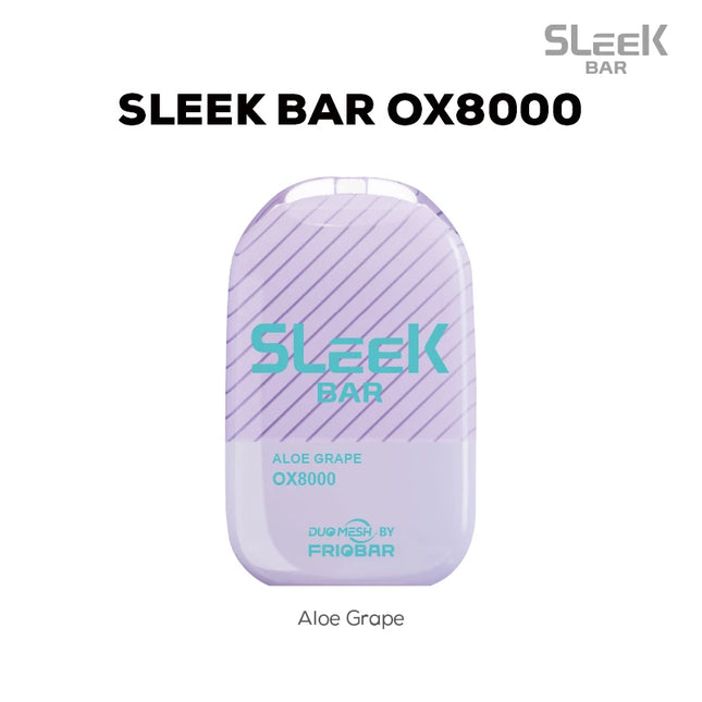 SLEEK BAR OX 8000 Puffs Disposable | 5% Nic Salt