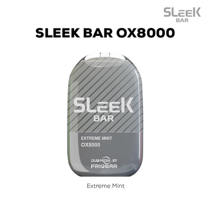 SLEEK BAR OX 8000 Puffs Disposable | 5% Nic Salt