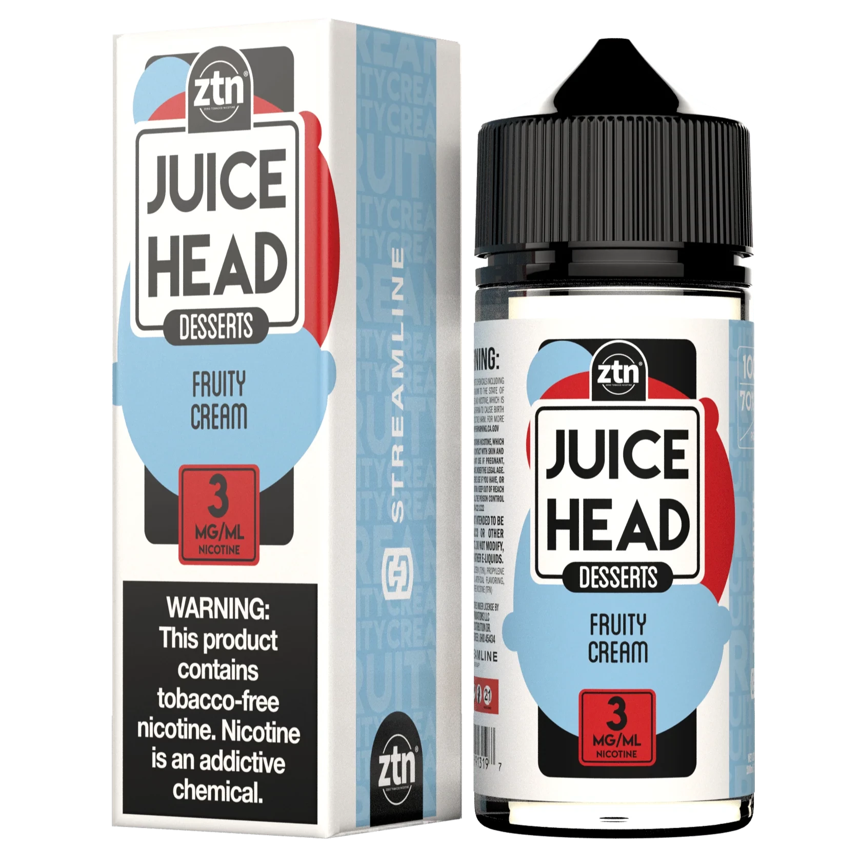 Fruity Cream | Juice Head Desert | 100ml