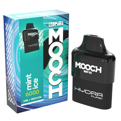 MOOCH HYDRA HeDs | Disposable 6000 Puffs | 2% & 5% Nic Salts (Without Battery Pack)