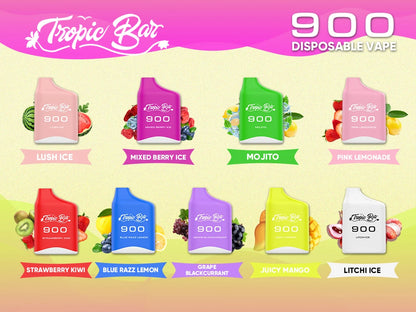 Tropic Bar 900 Puff Disposable | 5% Nic Salt