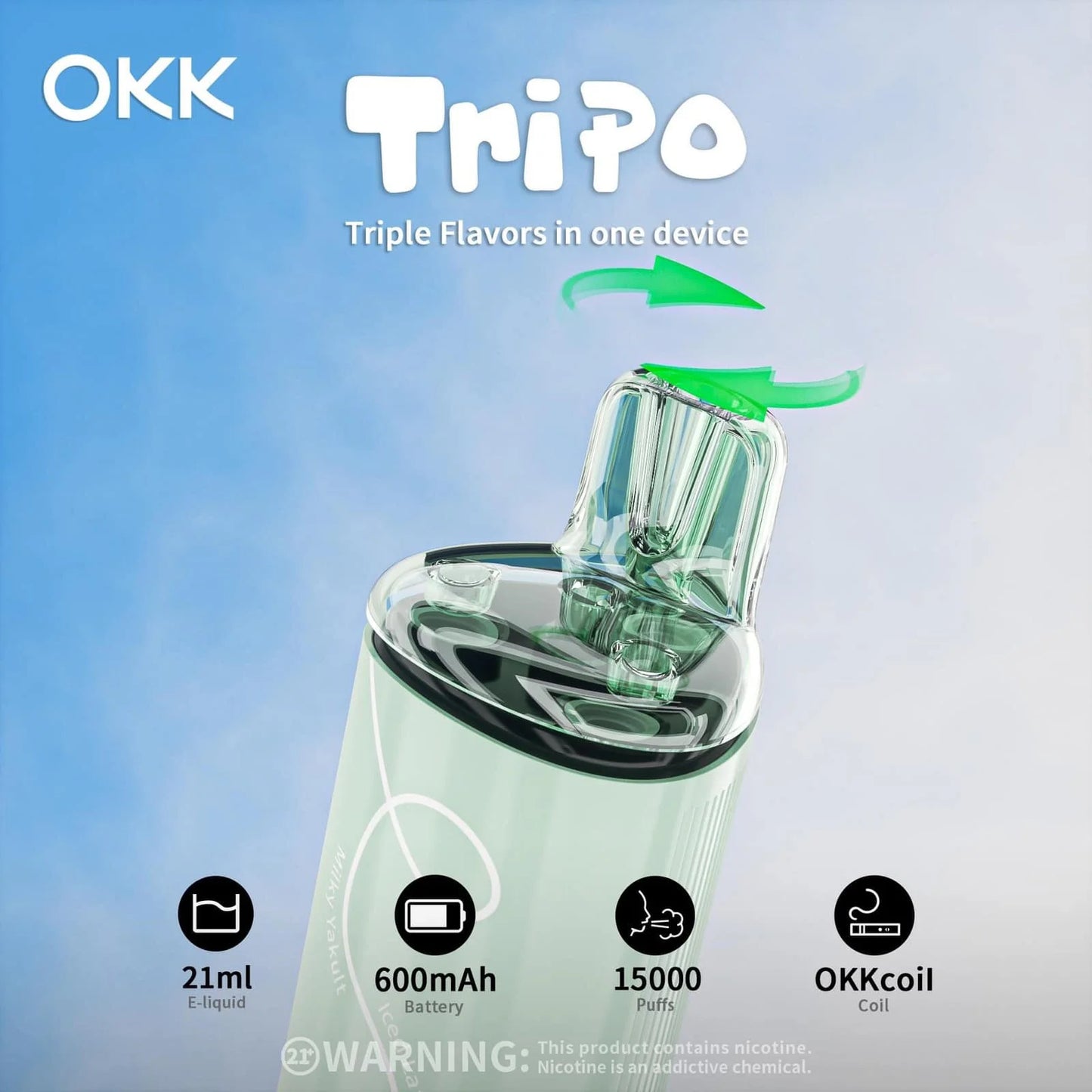 OKK - Trippo 20000 Puffs Disposable | 35Mg