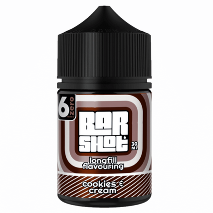 Bar Dessert 6Zero Flavour Shots | Salt/MTL|  Long Fill | 30ml in 60ml Bottle