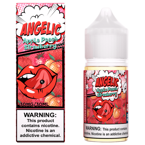 Angelic - Apple Peach Strawberry | Nic Salts | 30mg | 30ml