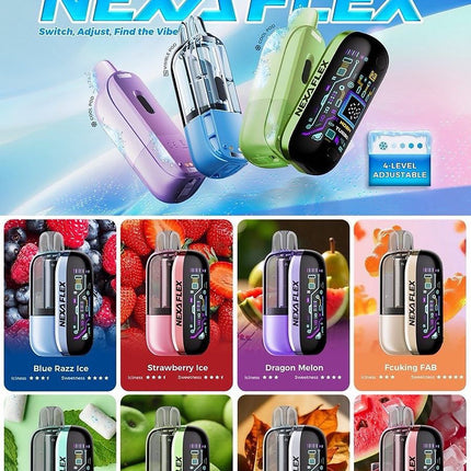 Dragbar Nexa Flex 35K Puffs Disposable Pod Kit | 5% Nic Salt