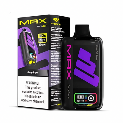 Nasty Bar Max 30k Puff Disposable Vape | 5% Nic Salt