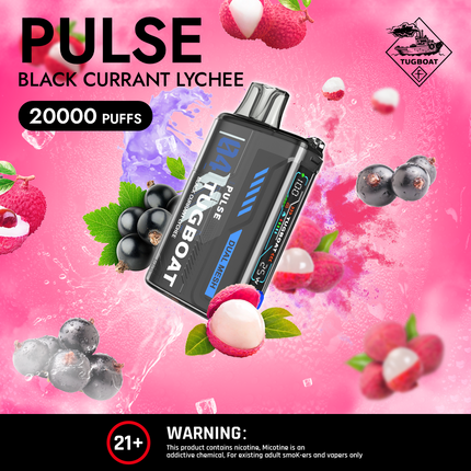 Tugboat Pulse 20k Puffs | 5% nic Salt | Disposable