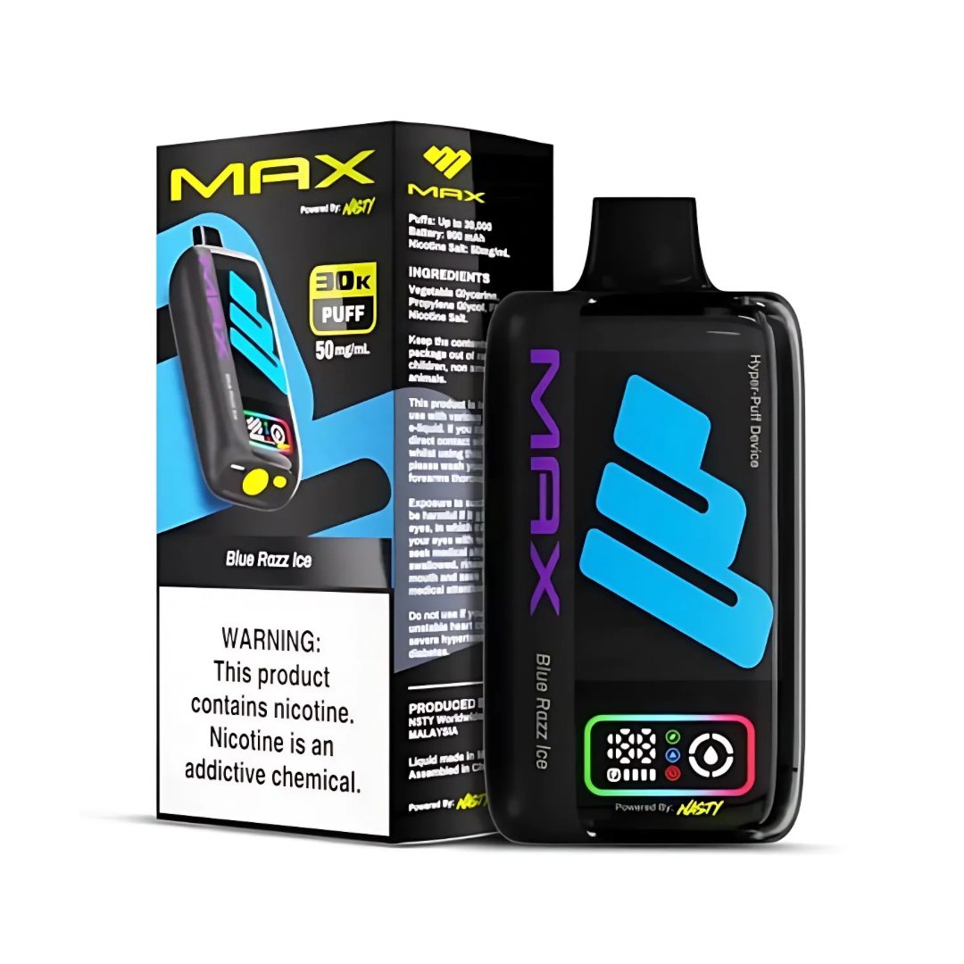 Nasty Bar Max 30k Puff Disposable Vape | 5% Nic Salt