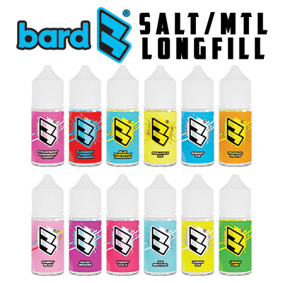 Bard Longfill Flavour Shots | Salts/MTL | 15ml in 30ml Bottle