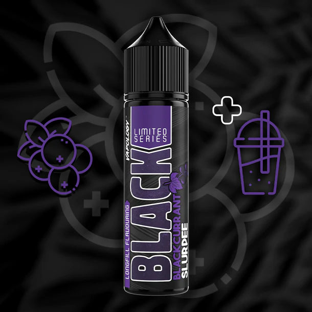 Vapology Black Series Salts/MTL Flavour Shots | Salts/MTL Longfills | 30ml in 60ml Bottle