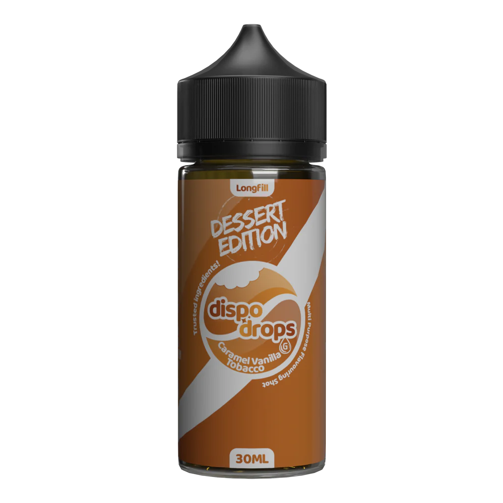 Dispo Drops Dessert Edition Flavour Shot | Long Fill | 30ml in 120ml Bottle