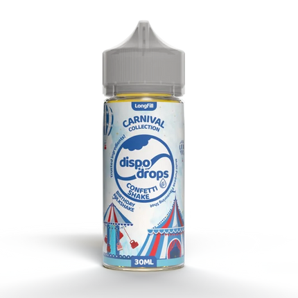 Dispo Drops Carnival Collection Flavour Shots | Long Fill | 30ml in 120ml