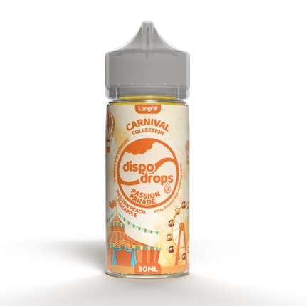 Dispo Drops Carnival Collection Flavour Shots | Long Fill | 30ml in 120ml