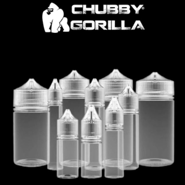 Chubby Gorilla Bottles (Clear)