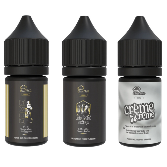 Cloudworx Salt/MTL Flavour Shots | Salts/MTL | Long Fills | 15ml in 30ml Bottle