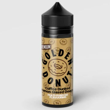 Golden Donut Longfill Vape Juice Flavour Shot | 120ml The Vape Studio Golden Donut Longfill Vape Juice Flavour Shot | 120ml The Vape Studio