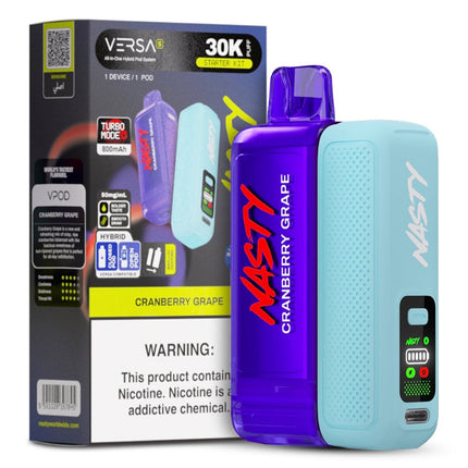 Nasty Versa S VPOD 30000 Puff Kit | 5% Nic Salt