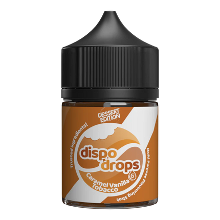 Dispo Drops Dessert Edition Salt/MTL Flavour Shot | Long Fill | 30ml in 60ml Bottle