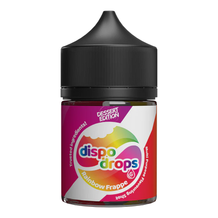 Dispo Drops Dessert Edition Salt/MTL Flavour Shot | Long Fill | 30ml in 60ml Bottle