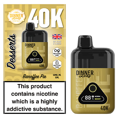 Dinner Lady Dessert - 40K Puff Disposable | 5% Nic Salt