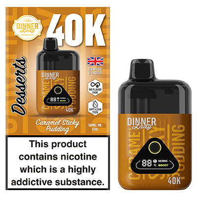 Dinner Lady Dessert - 40K Puff Disposable | 5% Nic Salt