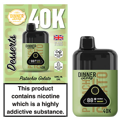 Dinner Lady Dessert - 40K Puff Disposable | 5% Nic Salt
