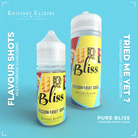 PURE Bliss - Flavour Shot | Emissary Elixirs | Long Fill | Combo