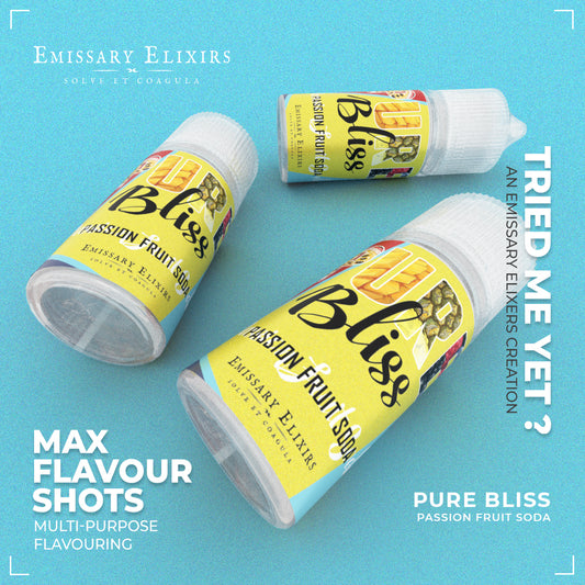 PURE Bliss Max Flavour Shot | Salt/MTL | Long Fill | 15ml in 30ml Bottle