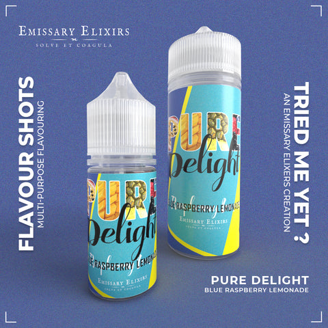 PURE Delight - Flavour Shot | Emissary Elixirs | Long Fill | Combo