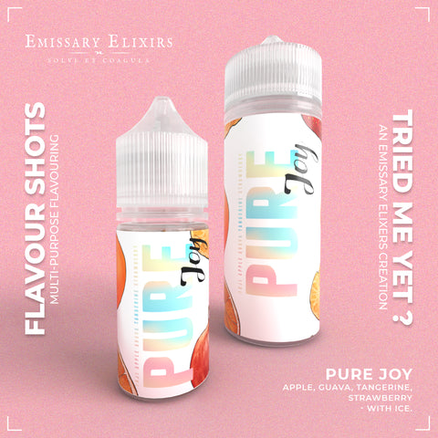 PURE Joy - Flavour Shot | Emissary Elixirs | Long Fill | Combo (No Nic)