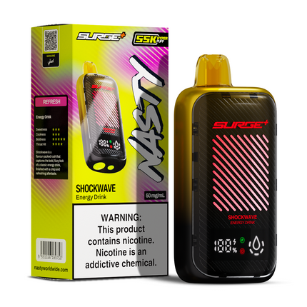 Nasty SURGE 55000 Puff Disposable | 5% Nic Salt