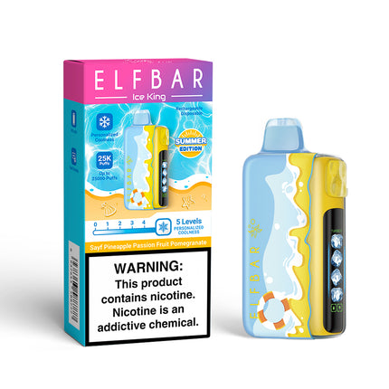 Elf Bar Ice King 25000 Puff Disposable Vape Pod Device | 5% Nic Salt