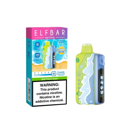 Elf Bar Ice King 25000 Puff Disposable Vape Pod Device | 5% Nic Salt