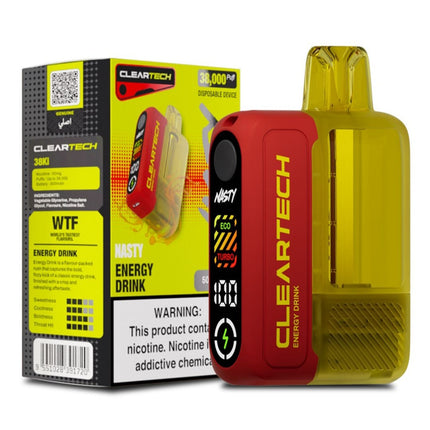 Nasty CLEARTECH 38000 Puff Disposable | 5% Nic Salt