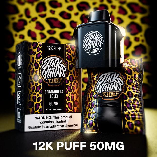 Jack Parow Tjoef Pod System 12k Flavour Pod only