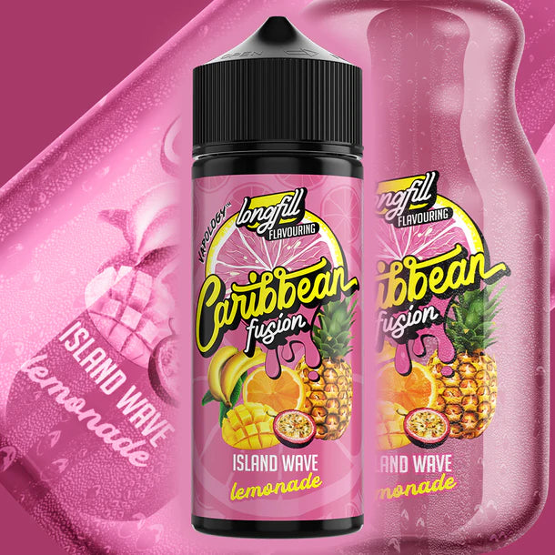 Carribean Fusion - Flavour Shots | Longfills | 30ml in 120ml Bottle