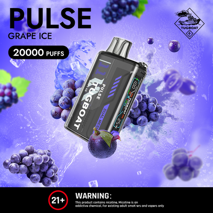 Tugboat Pulse 20k Puffs | 5% nic Salt | Disposable