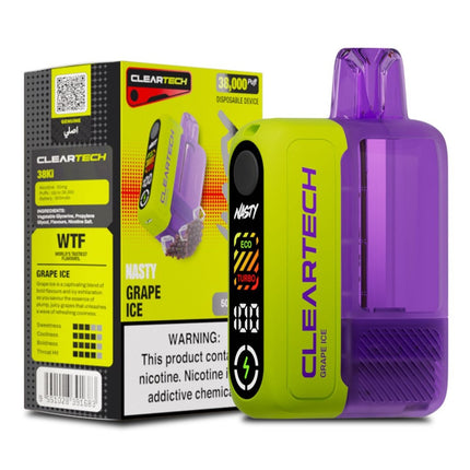 Nasty CLEARTECH 38000 Puff Disposable | 5% Nic Salt